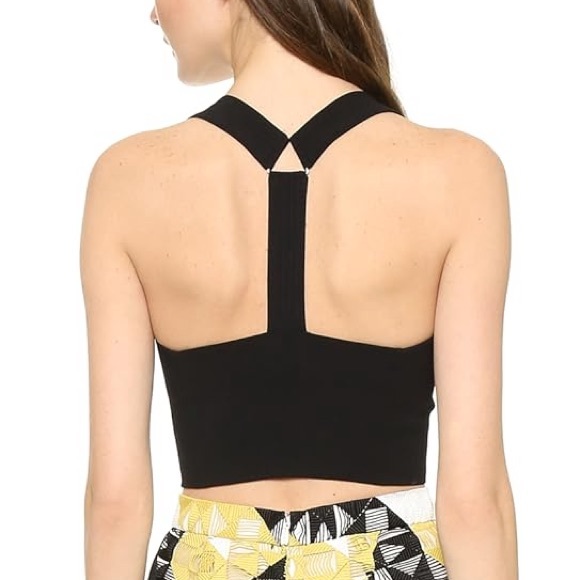 ALC zip front crop top size 6 - Picture 2 of 7